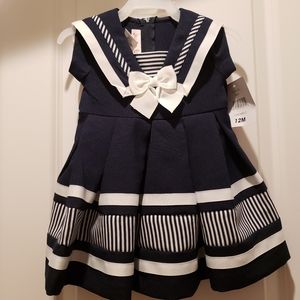 Baby girl nautical dress